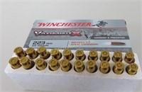 Ammo 223 Rem 20 Rounds Winchester 55 Gr. Varmint