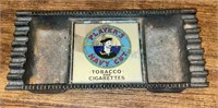 Vtg Cast Iron Player's Navy Cut Tobacco Ashtray