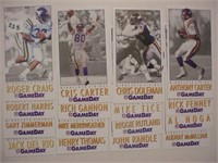 1992 GameDay Minnesota Vikings football team set,