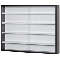 $77 5-Tier Wall Shelf Display Cabinet