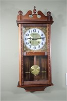 "Chalet" Key Wind 31 Day Long Case Clock With Key