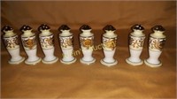 Noritake Vintage personal Salt Shakers set of 8
