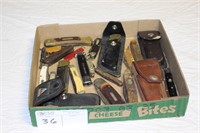 Box of Miscellaneous Knives