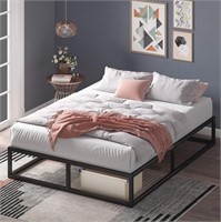 King  Black 10 Inch Bed Frame  Metal