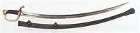 CIVIL WAR M1840 AMES ARTILLERY SWORD SCABBARD 1861