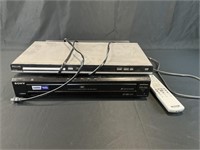 Sony and Phillips DVD/CD players
