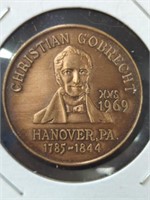 1969 Christian Gorbecht token