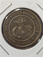 Us Marine corps token Toys for tots