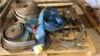 Pallet of Water Pumps and Hoses