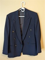 Moores Men's Navy Suit Jacket (Sz36)