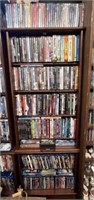 Shelving Unit with DVD's