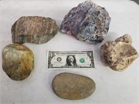 5 Various Stones
