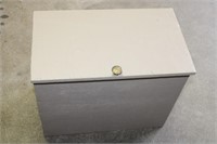 Wooden Storage Box with Handles