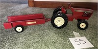 Farmall IH Tractor and Trailer Toy