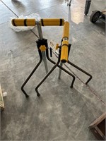PAIR OF SHOP WORK STANDS FOR MATERIAL