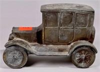 1927 Ford sedan bank, metal, "The Pulaski National