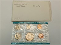 OF)  UNC 1971 Philadelphia mint set
