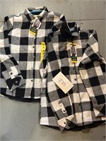 (2) new orvis flannels small