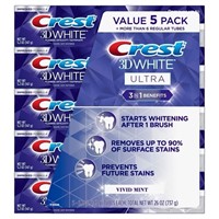 1 LOT, 4 PIECES, 1 Crest 3D White Ultra Whitening