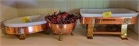 3PC COPPER COLOR KITCHENWARE