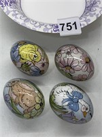 AUDRA HAND DECORATED AND SIGNED EASTER EGG -