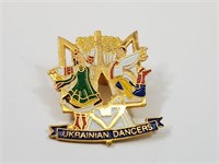 Lapel Pin Ukranian Dancers