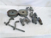 Pulleys with mounts