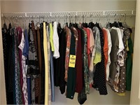 Contents Of Closet- Women's Tops, Dresses, Pants