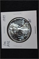 1989 American Silver Eagle 1oz .999 Silver