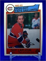 Carte Guy Lafleur OPC 1983