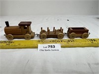 Vintage Small Wooden Train