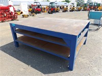 Large Industrial Fabrication Table
