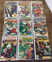 9 Comic book lot