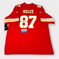 Travis Kelce Signed NFL Chiefs Jersey + COA