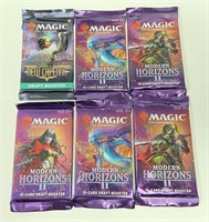 (6) X MAGIC THE GATHERING CARD PACKS