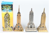 3-EMPIRE STATE BUILDING MEATL SOUVENIRS