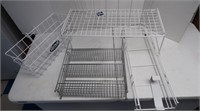 Wire Wall Shelves, Spice Rack, Wre Organizers