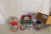 Christmas jars, etc