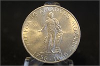 1956 Austria 25 Schilling 200th Anniversary Silver