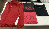 U of L Men's T shirts/ Pants, Addidas , XL-XXL