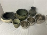 Aztech Style Pots And More (Sizes Vary)