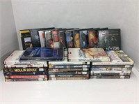 tray , 30 dvd movies