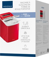 $126  Insignia Portable Ice Maker - Red
