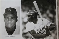 5, MLB Players Autographed B/W Pictures