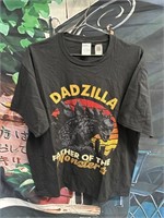 New Dadzilla tshirt, size men’s XL
