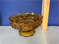 Amber Candle Holder