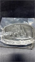 Union Pacific pewter belt buckle