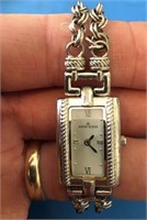 VTG Anne Klein Watch , Silver Tone Chain Band,