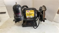 1/2 hp 6” bench grinder w/ light