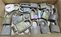 Box of locks, no keys